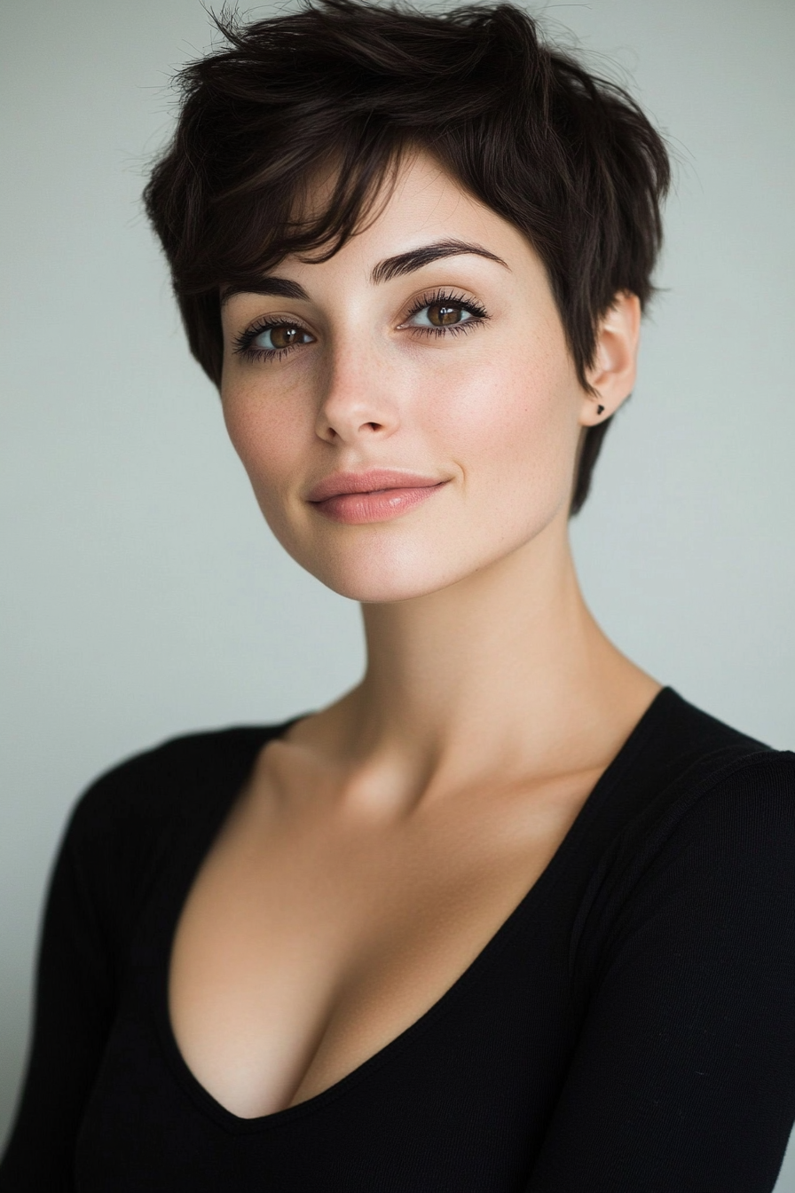 black-wispy-pixie