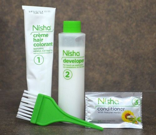 Nisha creme hair color kit