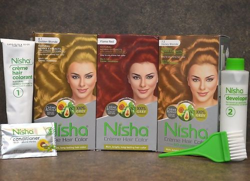 Nisha Hair colors