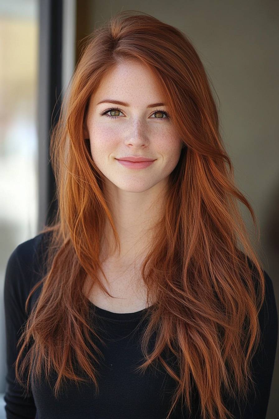 side-parted-wavy-hair