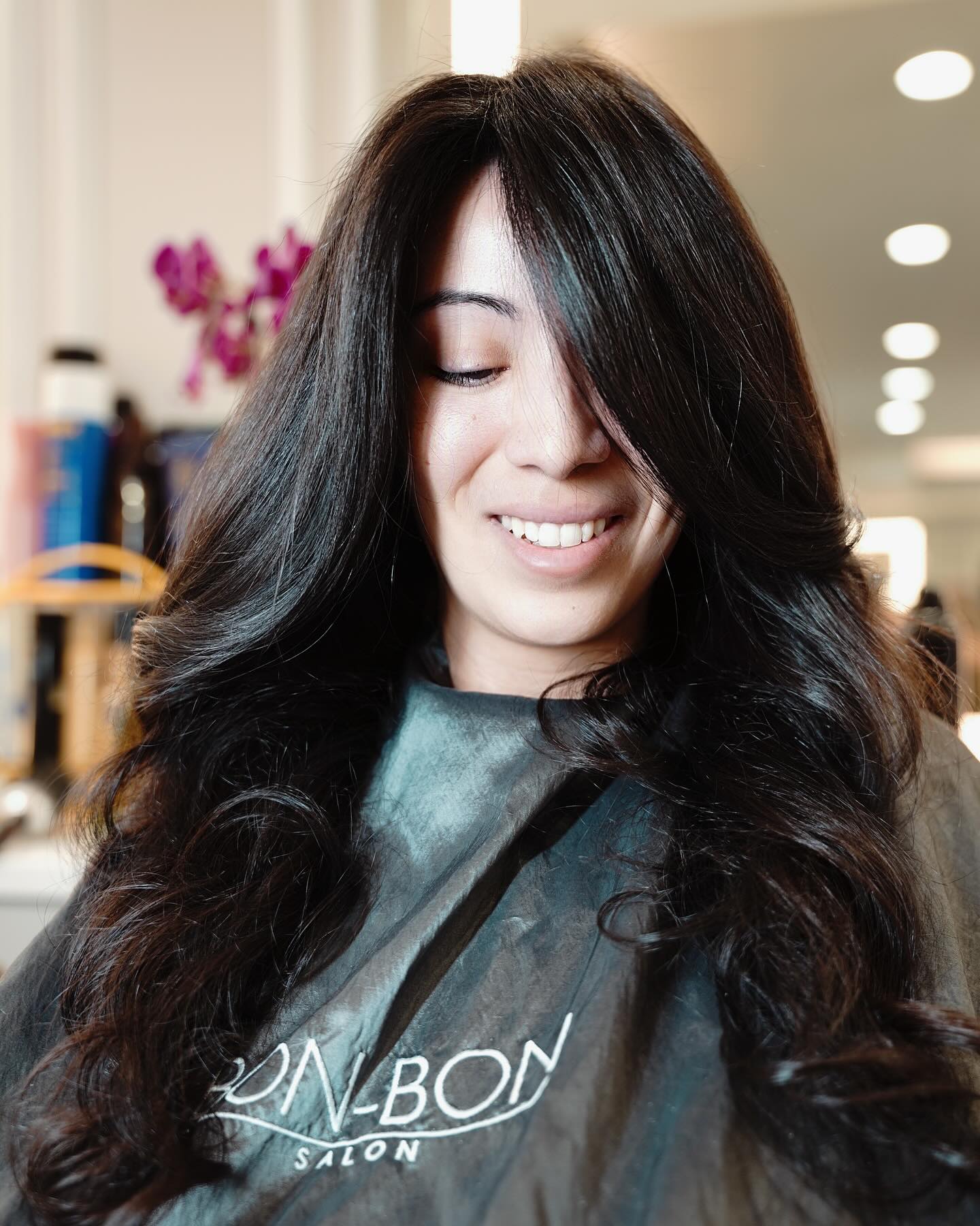 side-bangs-black-hair