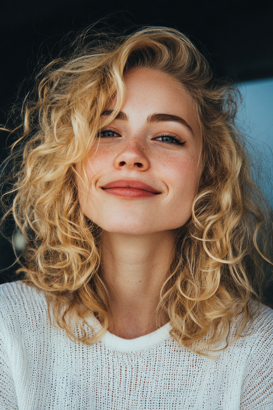 blonde-curly-messy-hair