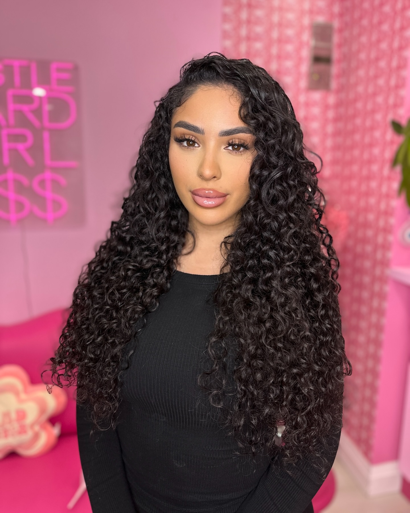 black-curly-hair