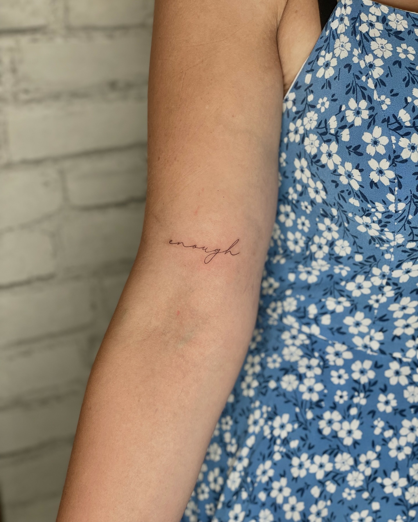 enough-one-word-tattoo