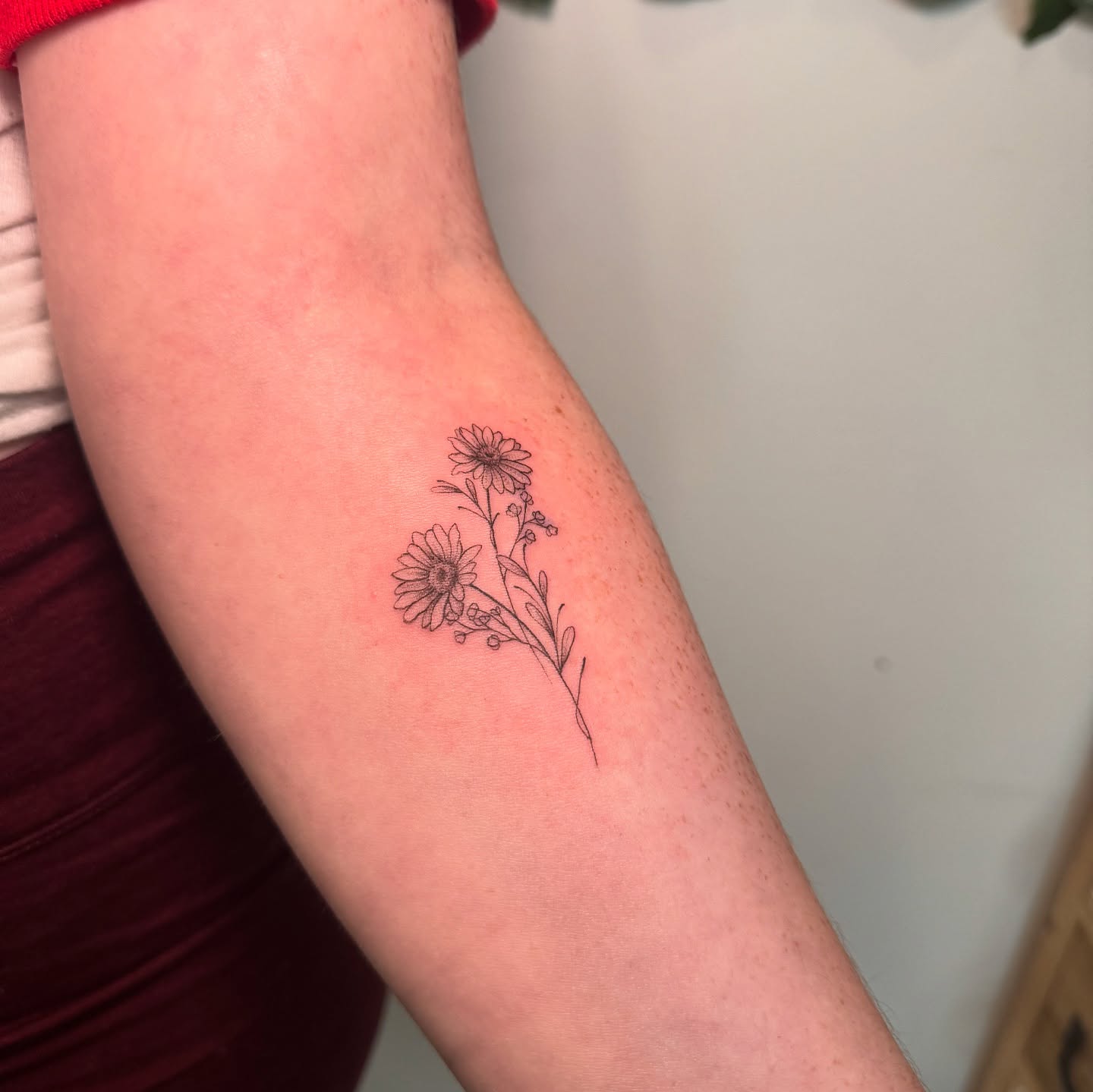 sunflower-tattoo