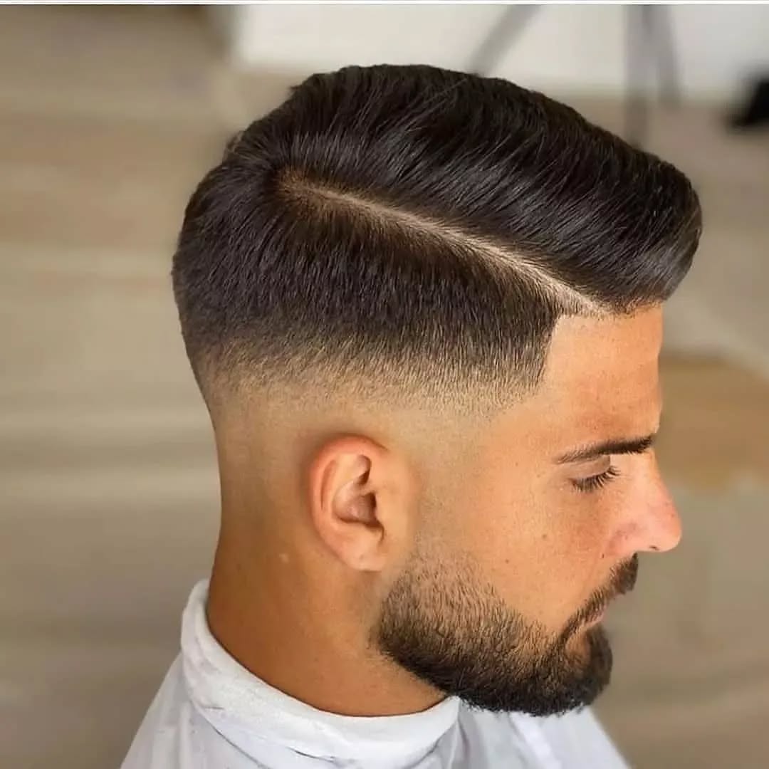 side-parted-faded-haircut