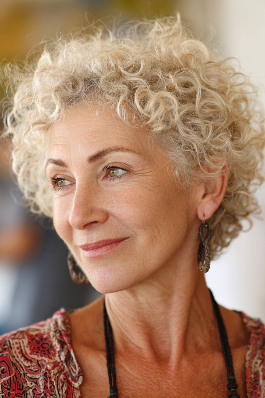 blonde-short-curly-hair
