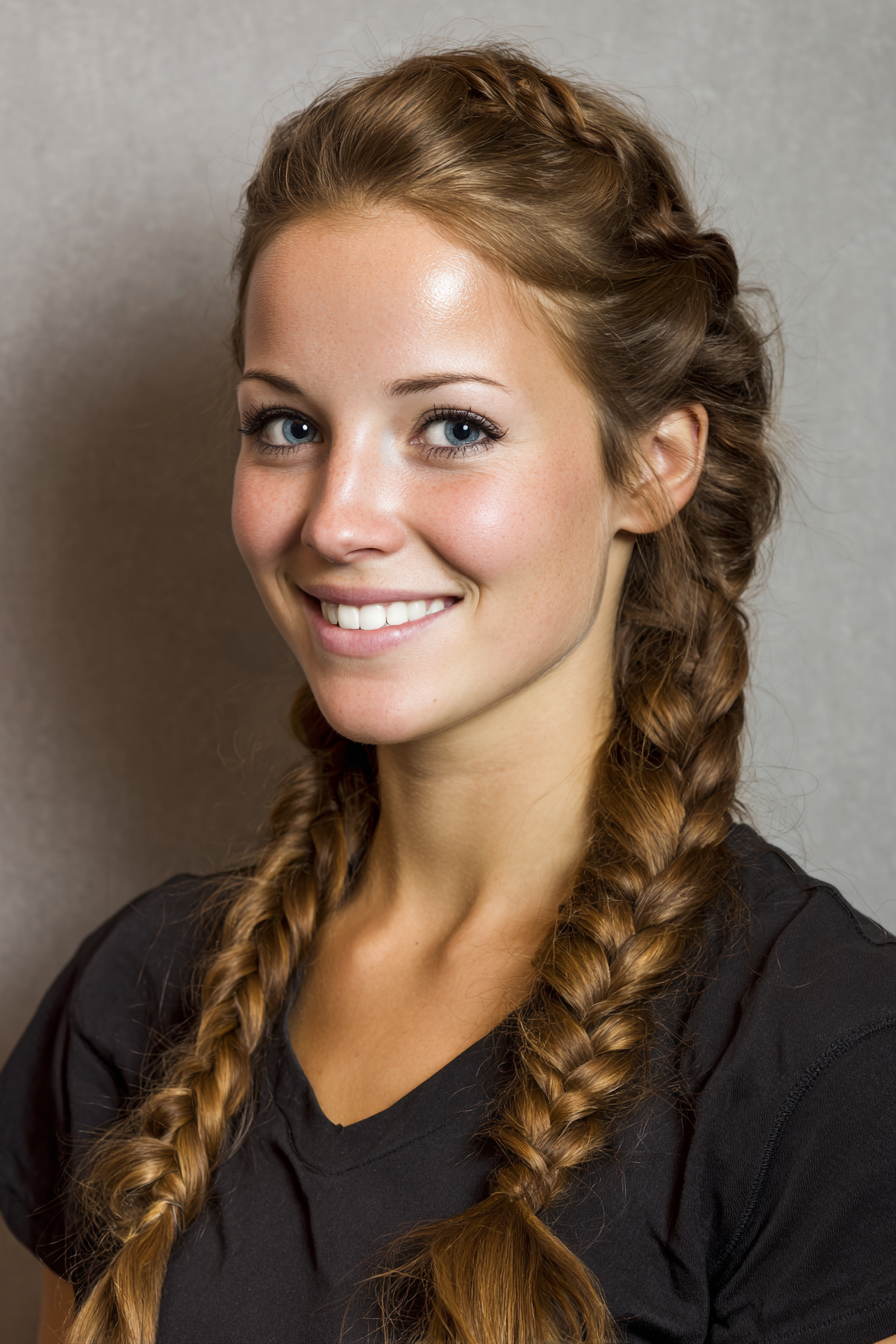two-french-braids