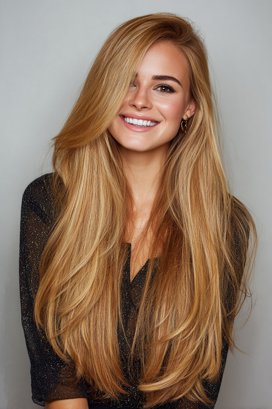 honey-blonde-long-layered-cut
