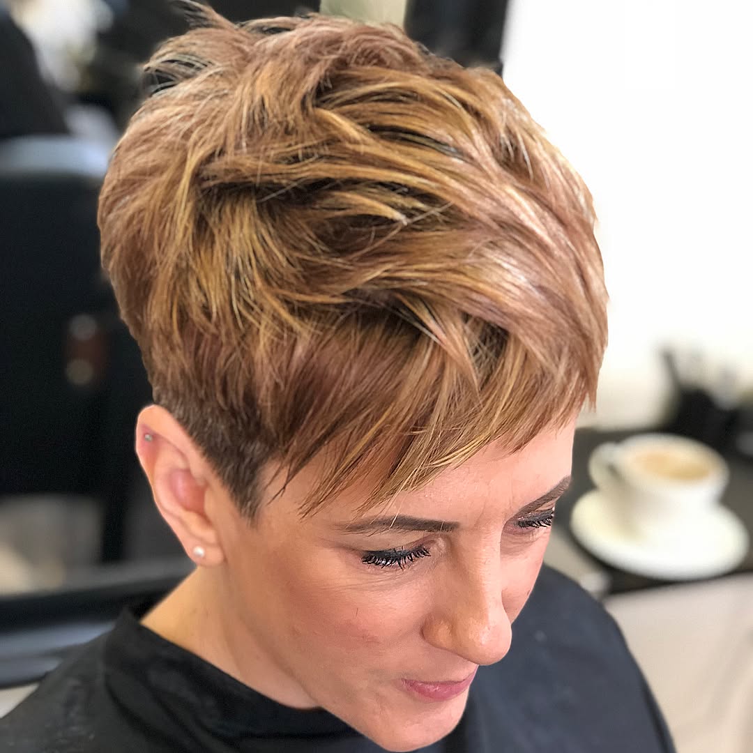 Layered Pixie Cut