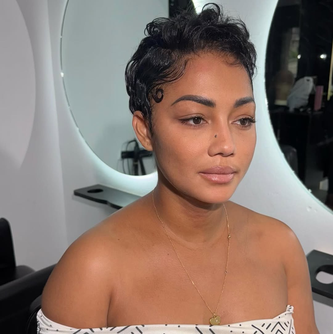 Sleek Side Pixie
