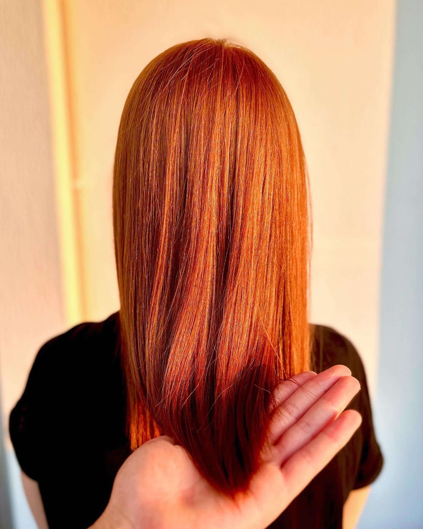 auburn-straight-hair
