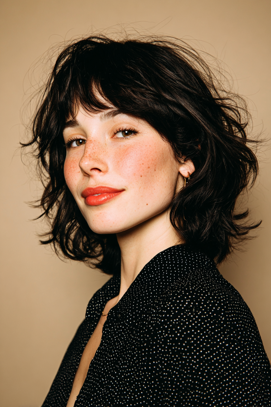 wavy-bob-with-curtain-bangs