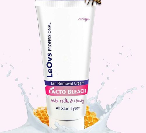 LeOvs Professional Lacto Bleach with Tan Removal and Instant Glow Cream