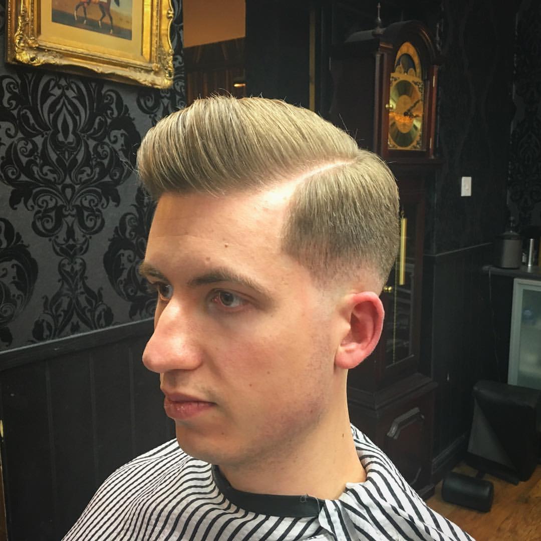 Side Parted Hairstyle