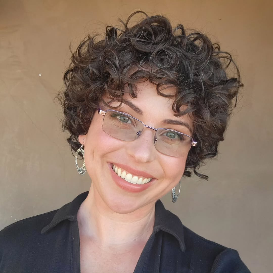 Short Curly Bob