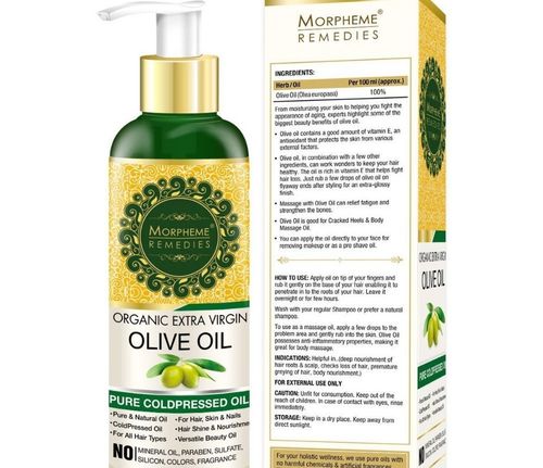 Morpheme Remedies Organic Extra Virgin Cold Preserved Olive Oil