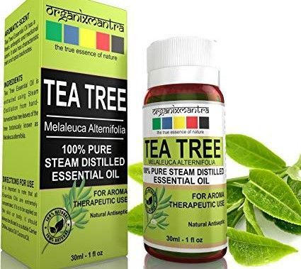 Organix Mantra Tea Tree Essential Oil for Skin, Hair And Face