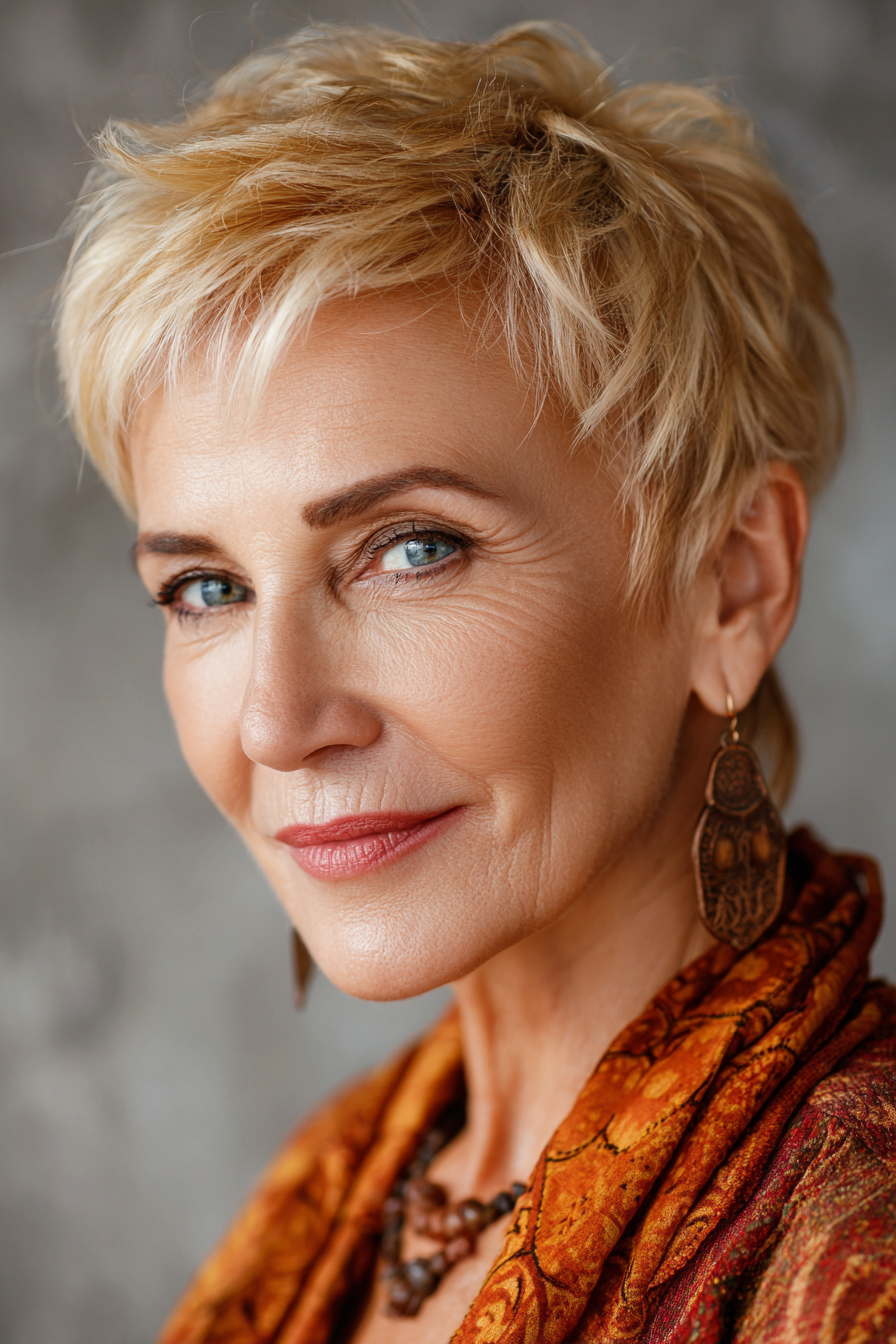 blonde-pixie