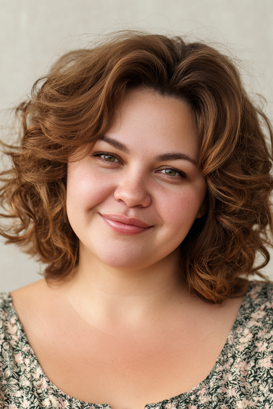 25 Trendy Medium Hairstyles For Chubby Faces Fabbon