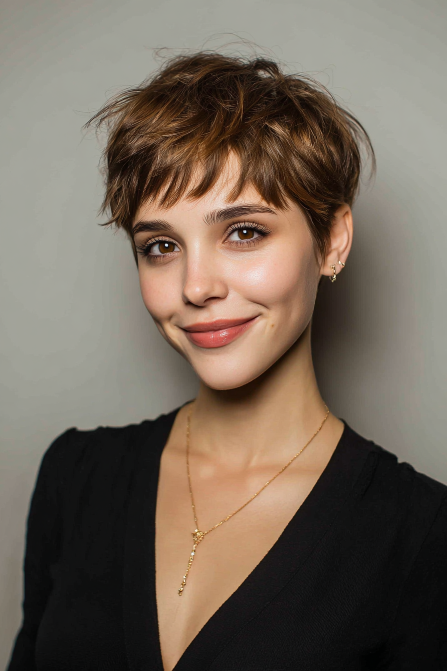 pixie-with-highlights