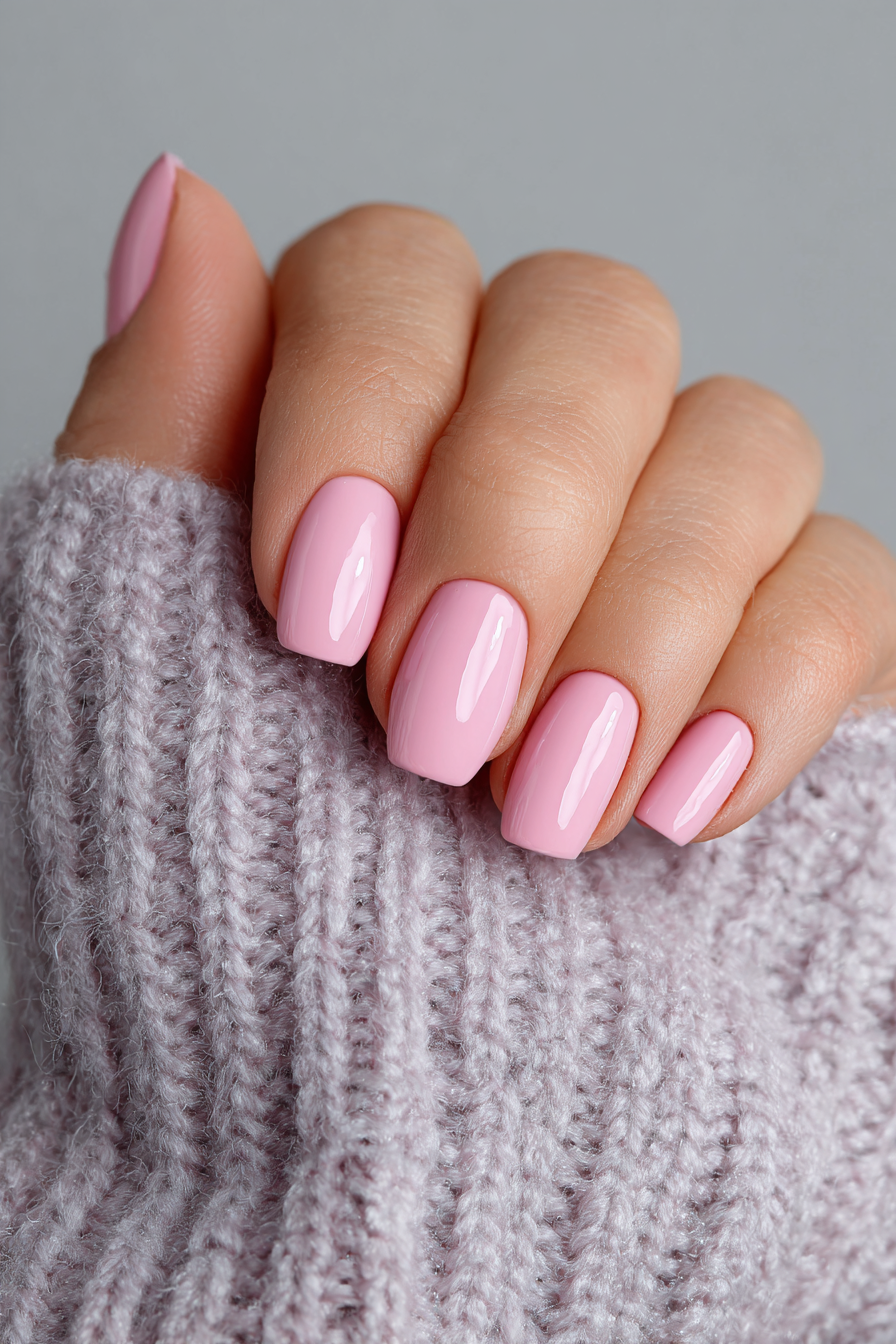 pink-short-nails