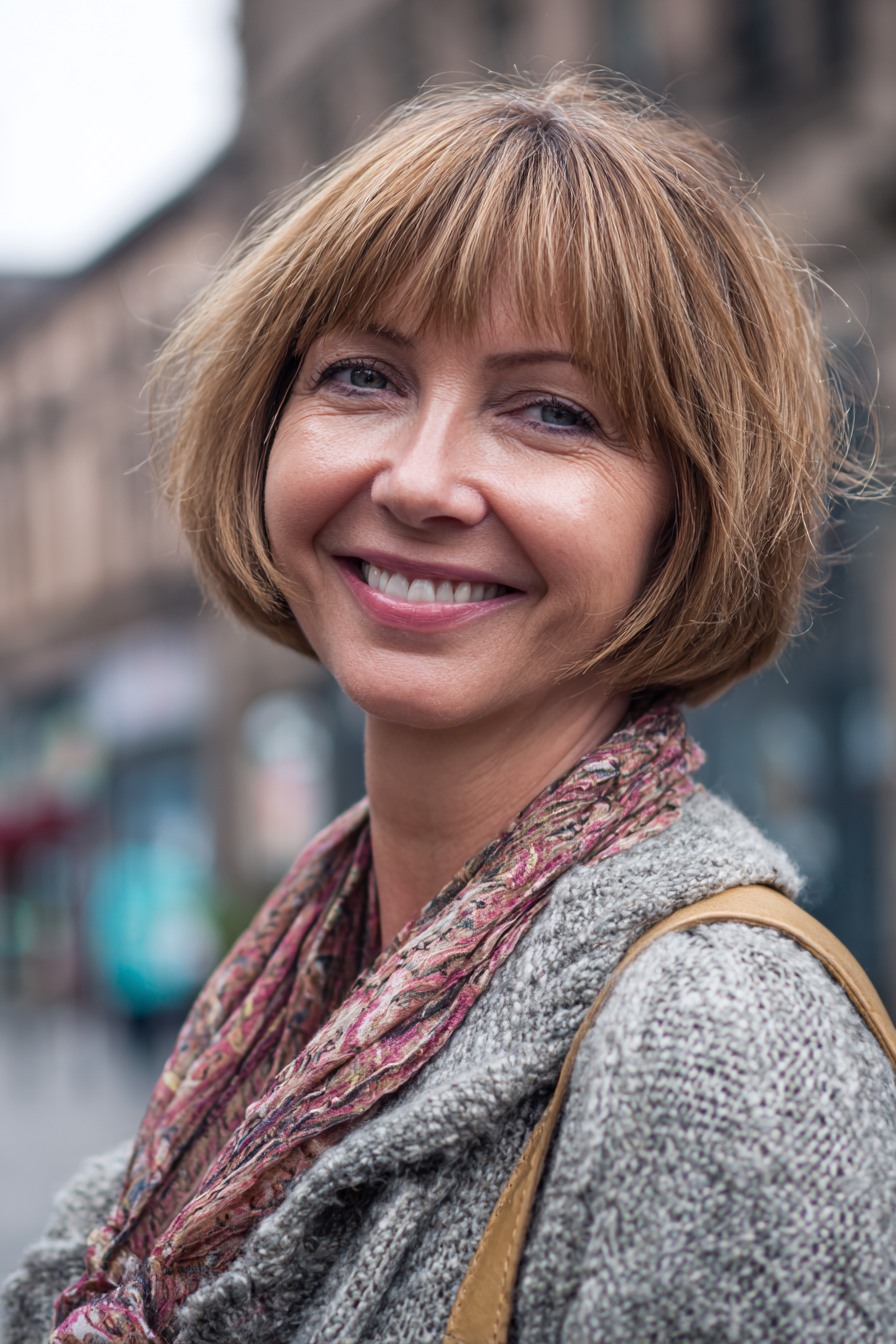 bob-with-blonde-highlights