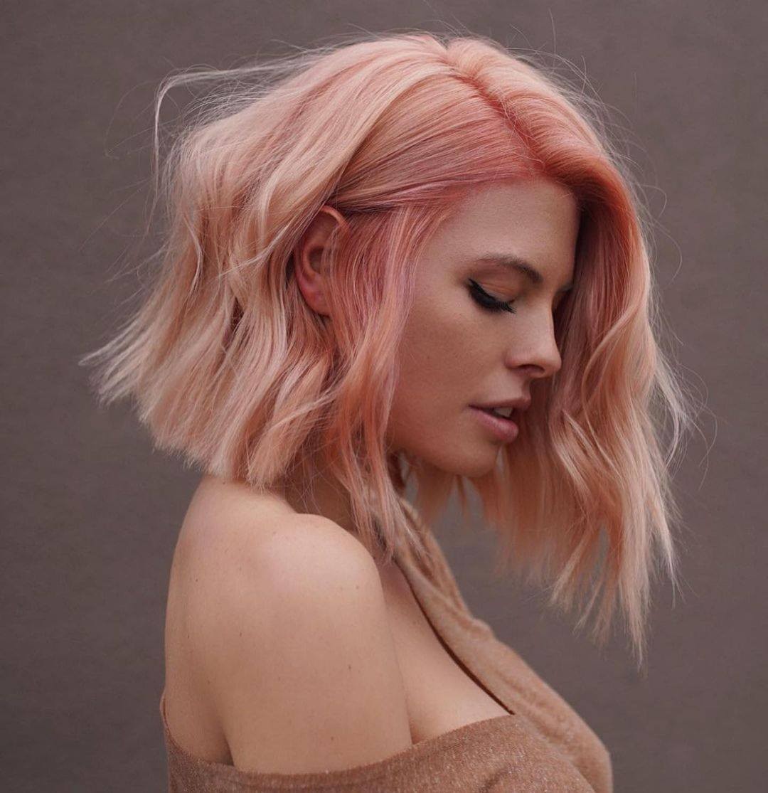 pink-asymmetrical-long-bob