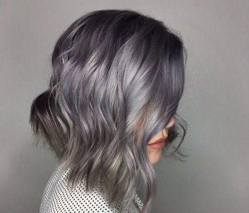 Gray-balayage-hairstyle