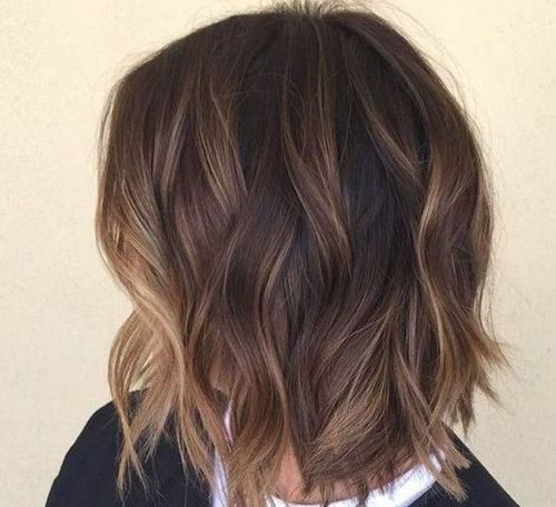 Brown Bob Balayage