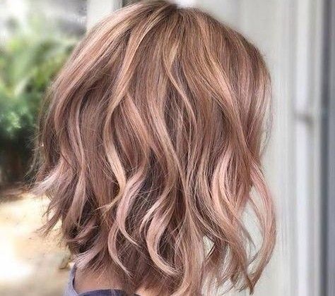 Rose Gold Asian Balayage