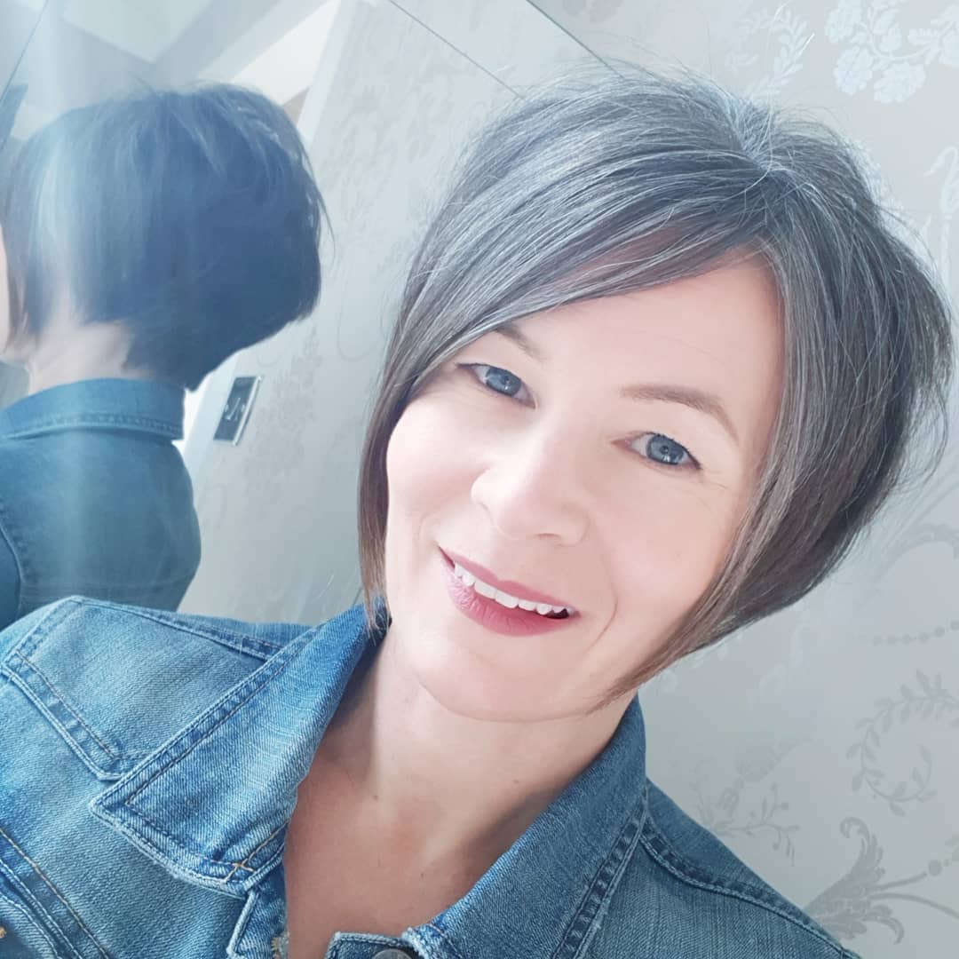 bixie with wispy layers