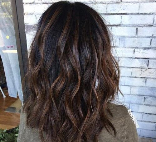 Dark Roast Balayage hairstyle