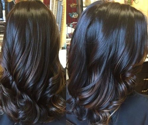 Chocolate and Dark Brown Balayage