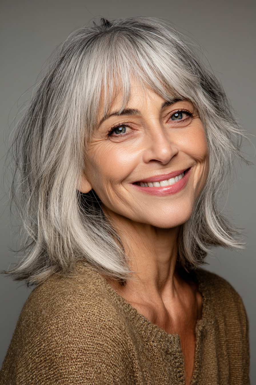 short-gray-shag-with-bangs