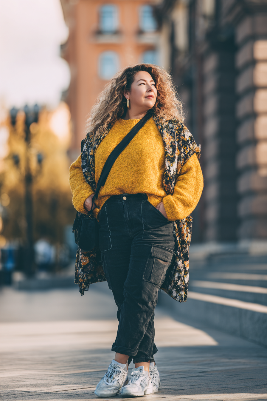 black-jeans-with-yellow-top