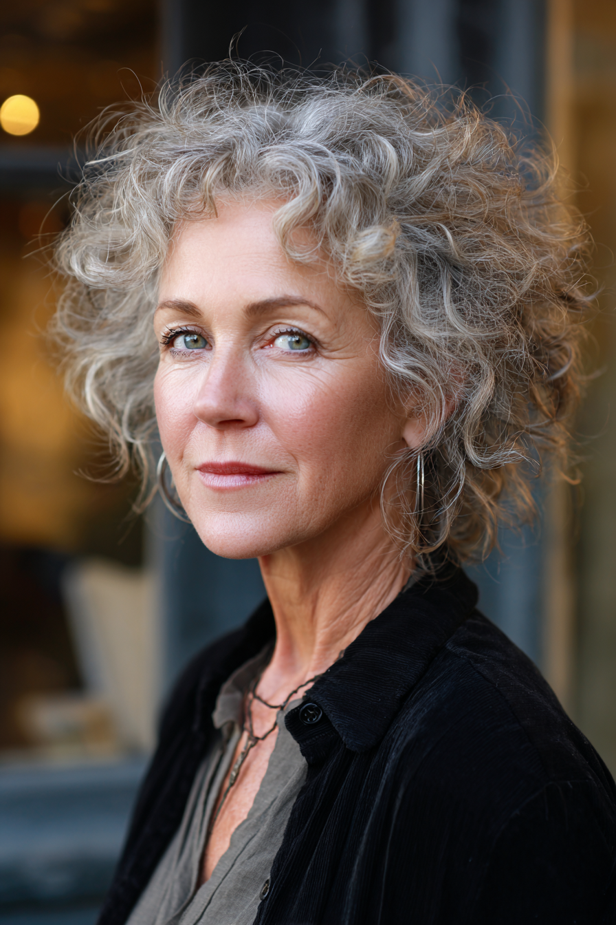 middle-parted-curly-hair