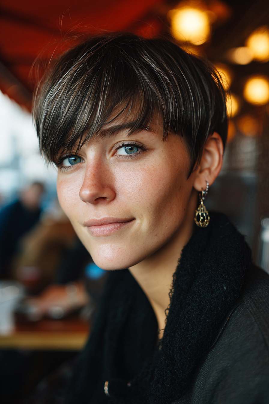 pixie-with-blonde-highlights