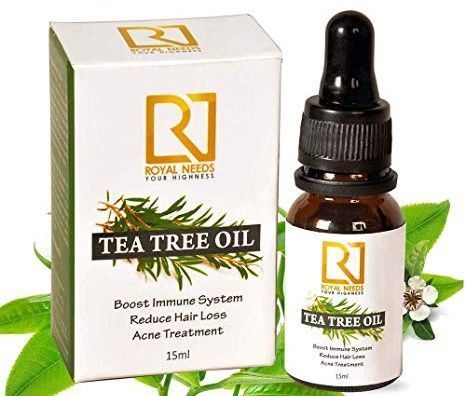 Royal Needs Tea tree essential oil for skin, hair and acne care