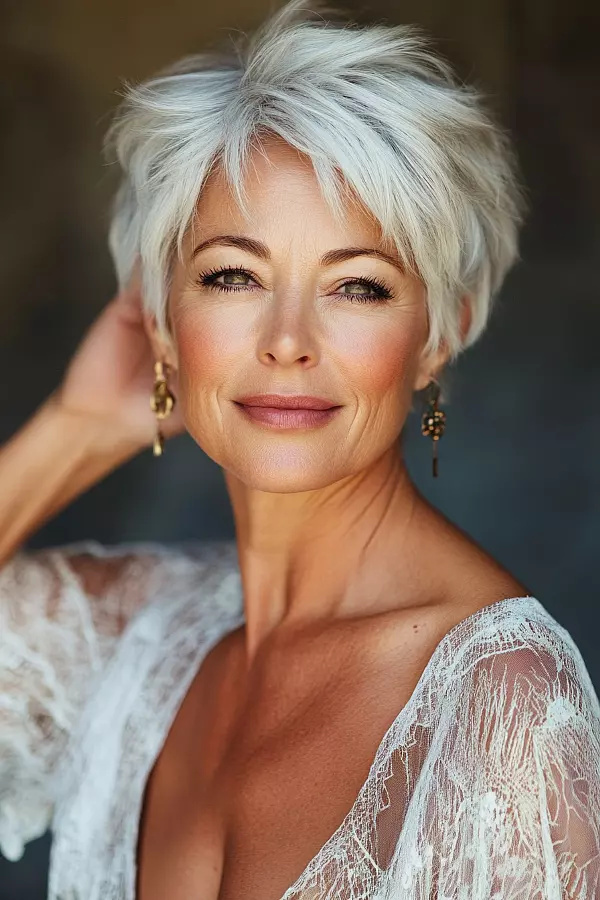 choppy-messy-silver-hair