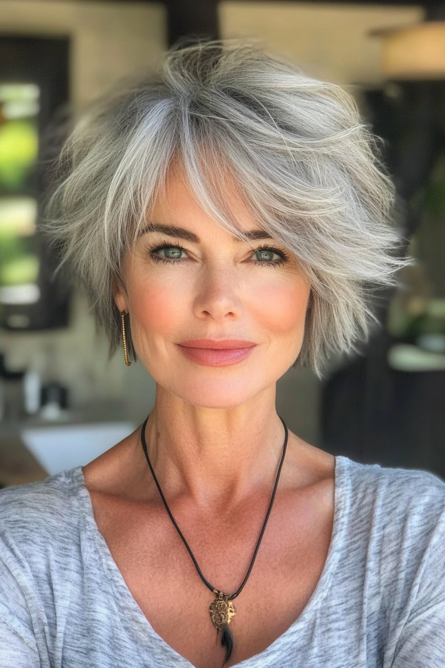 messy-haircut-with-layers