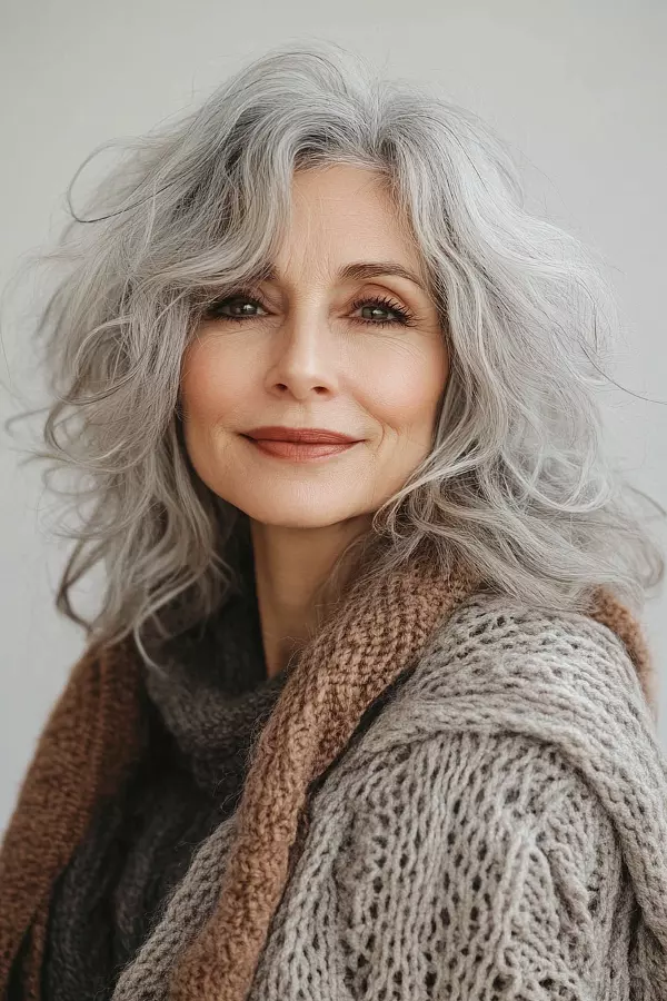 chin-length-messy-hair