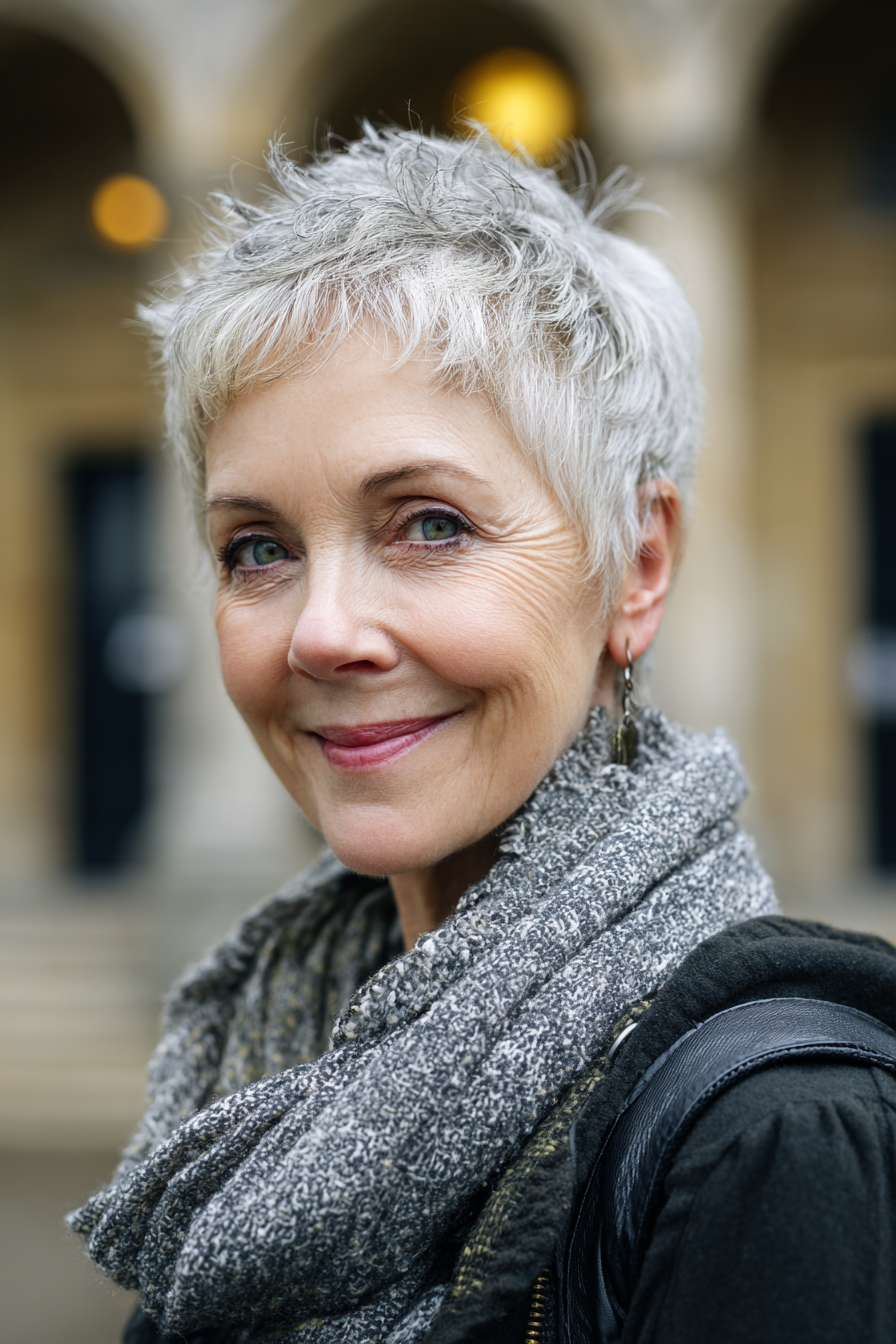 short-gray-pixie
