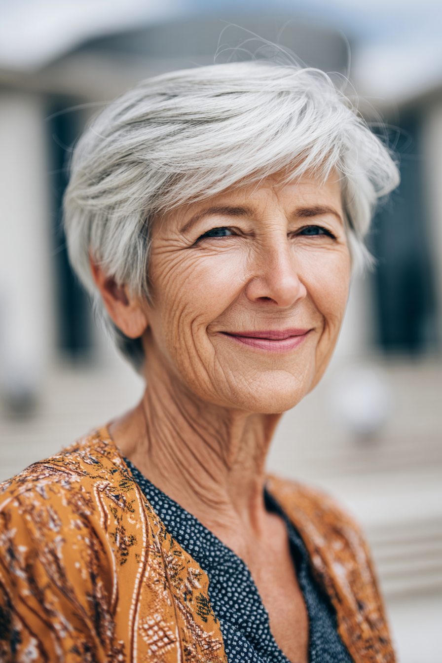 layered-silver-short-hair