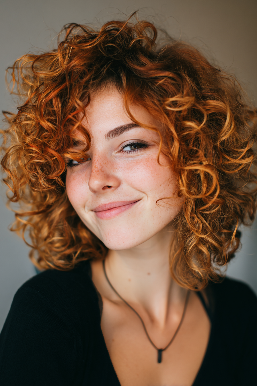 curly-wavy-shag-with-highlights