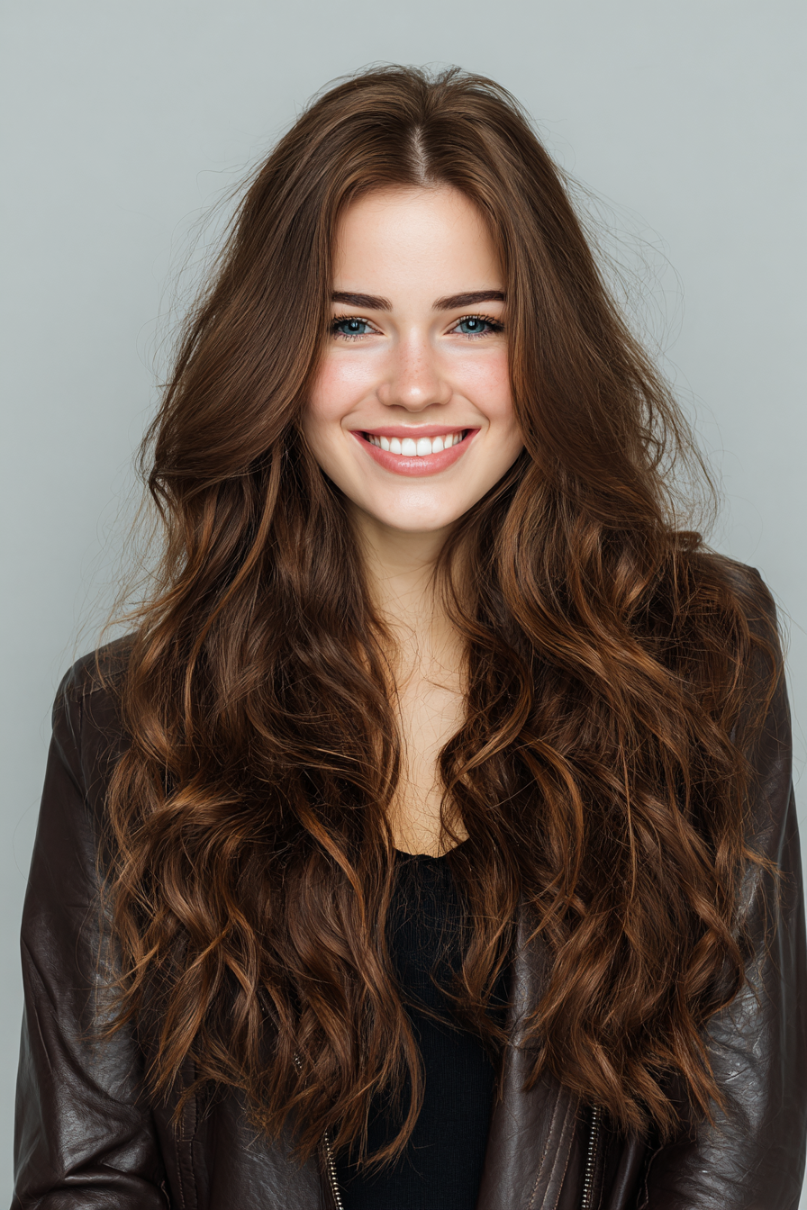 middle-parted-long-chocolate-brown-hair