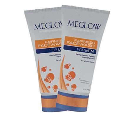 Meglow intensive whitening facewash