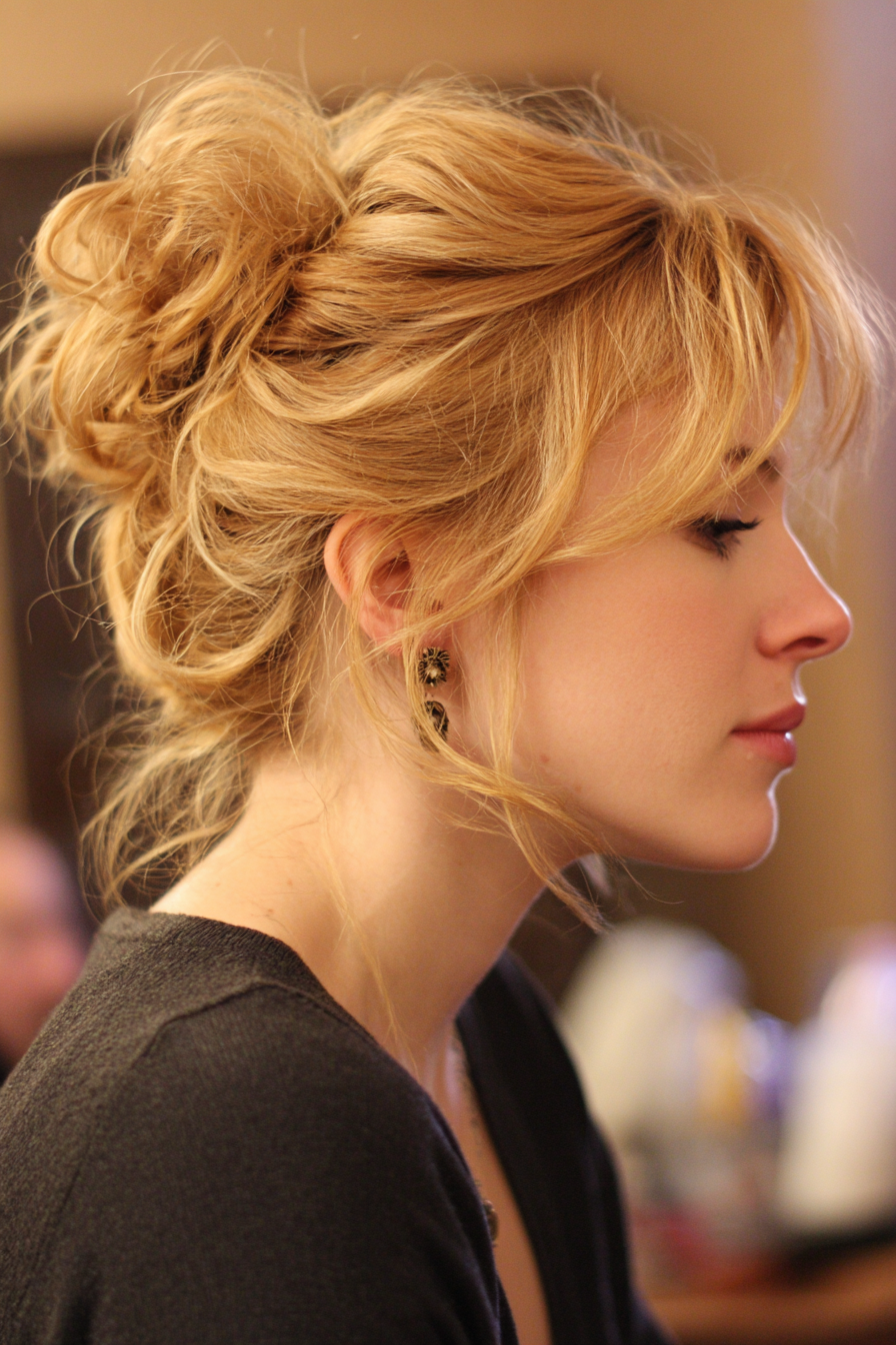 face-framing-messy-bun