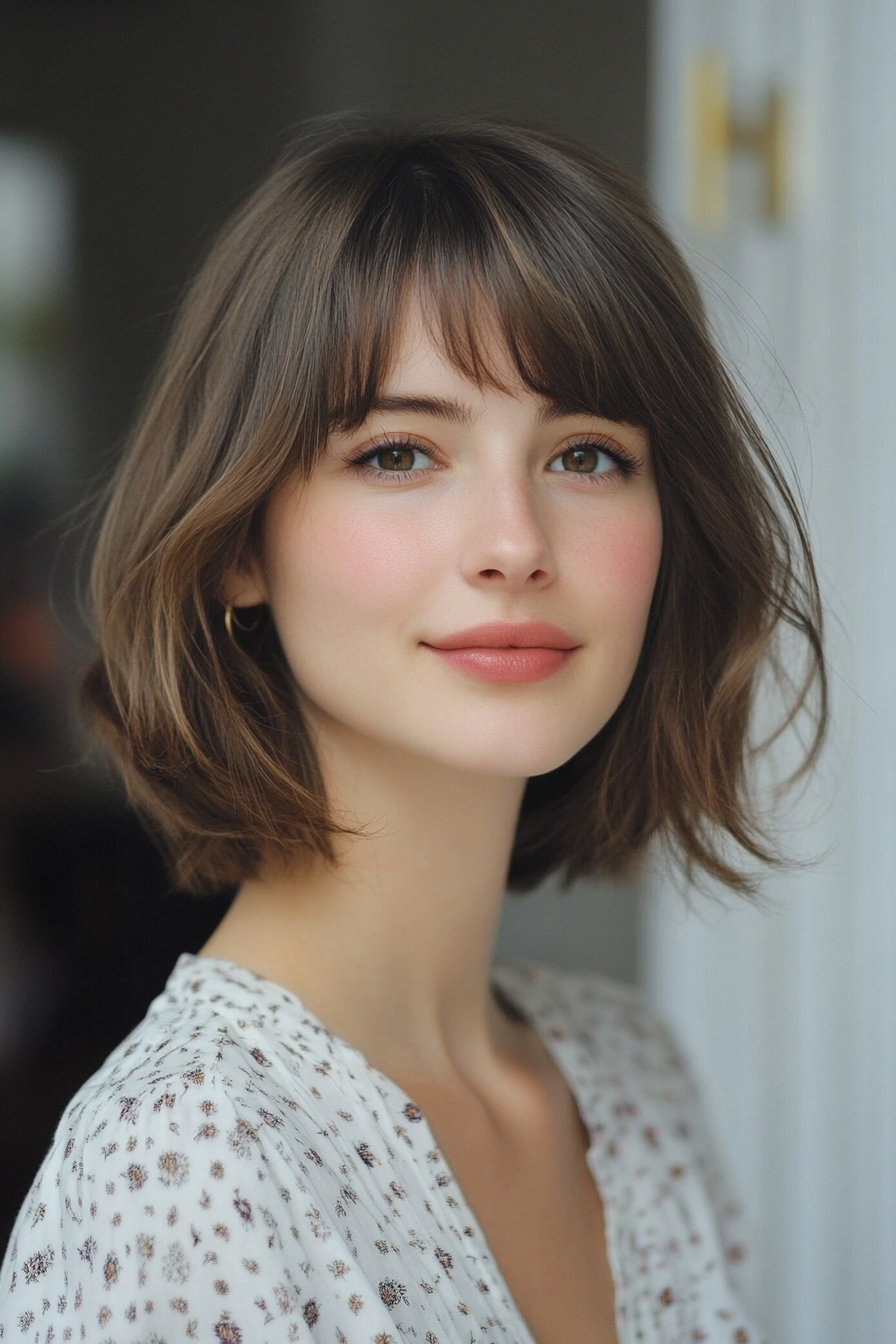 french bob with bangs