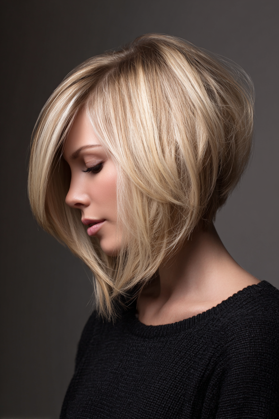 layered-blonde-inverted-bob